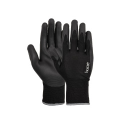 Gants de travail d'été Horze Noir Gants de travail d'été Horze Noir