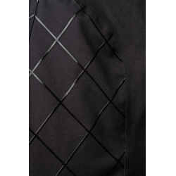 Pantalon d'équitation matelassée silicone Adeline enfants Horze Noir