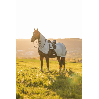 Couverture anti-insectes pour monter à cheval Eira avec encolure amovible Horze Couverture anti-insectes pour monter à cheval Eira avec encolure amovible Horze
