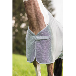 Chemise couverture anti-mouches Orleans Horze Gris high rise