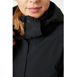 Parka doudoune 3 en 1 Horze Isabella femme Noir