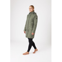 Doudoune Aurora Horze femme avec jupe amovible Vert beetle Doudoune Aurora Horze femme avec jupe amovible Vert beetle