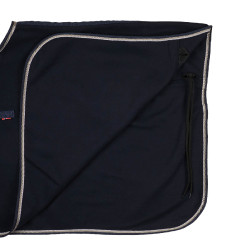 Couvre-reins laine Augusta B Vertigo Bleu marine foncé Couvre-reins laine Augusta B Vertigo Bleu marine foncé