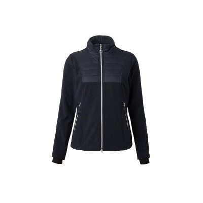 Veste softshell hybride Horze Maeve femme Bleu marine foncé