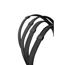 Rênes bredies Horze Slender Noir Rênes bredies Horze Slender Noir