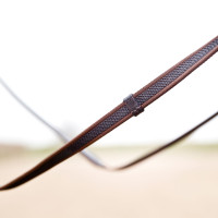 Rênes bredies Horze Slender Noir