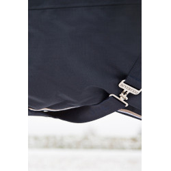 Couverture d'extérieur Georgina B Vertigo avec couvre-cou amovible 250 g Bleu marine