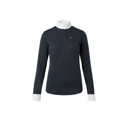 Polo manches longues Blaire Horze femme Bleu marine Polo manches longues Blaire Horze femme Bleu marine