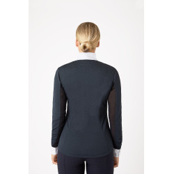 Polo manches longues Blaire Horze femme Bleu marine Polo manches longues Blaire Horze femme Bleu marine