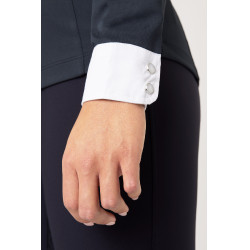 Polo manches longues Blaire Horze femme Bleu marine Polo manches longues Blaire Horze femme Bleu marine