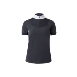 Polo technique Horze Taylor femme Bleu marine Polo technique Horze Taylor femme Bleu marine