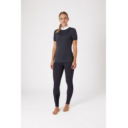 Polo technique Horze Taylor femme Bleu marine Polo technique Horze Taylor femme Bleu marine