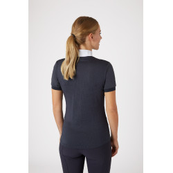 Polo technique Horze Taylor femme Bleu marine Polo technique Horze Taylor femme Bleu marine