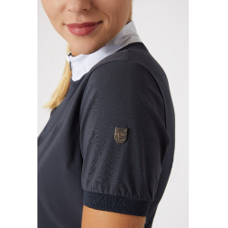 Polo technique Horze Taylor femme Bleu marine Polo technique Horze Taylor femme Bleu marine