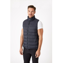 Gilet sans manches matelassé mixte Horze Avery Bleu marine