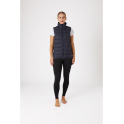 Gilet sans manches matelassé mixte Horze Avery Bleu marine