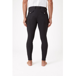 Pantalon à basanes silicone Horze Grand Prix homme Noir Pantalon à basanes silicone Horze Grand Prix homme Noir