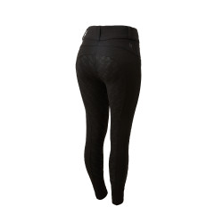 Pantalon d'équitation Thermique Silicone Fond intégral Mia femme Horze Noir Pantalon d'équitation Thermique Silicone Fond intégral Mia femme Horze Noir