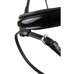 Bridon anatomique Grayson Horze à strass Noir / noir Bridon anatomique Grayson Horze à strass Noir / noir