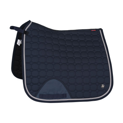 Tapis de selle dressage Zurich Tapis de selle mixte Zurich B Vertigo Bleu marine foncé