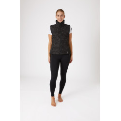 Gilet réfléchissant Camo Luminox pour femme Horze Noir / argent Gilet réfléchissant Camo Luminox pour femme Horze Noir / argent