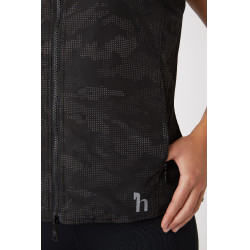Gilet réfléchissant Camo Luminox pour femme Horze Noir / argent Gilet réfléchissant Camo Luminox pour femme Horze Noir / argent