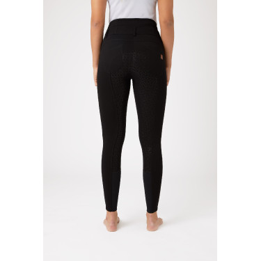 Pantalon d'équitation taille haute Tara silicone fond intégral femme Horze Pantalon d'équitation taille haute Tara silicone fond intégral femme Horze