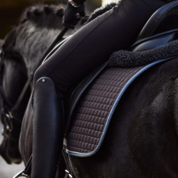 Tapis de selle de dressage Adepto Horze Marron foncé