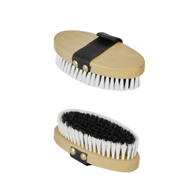 Set De Pansage Complet Pour Chevaux - Éponge, Peigne, Cure-pied, Brosse, Bouchon
