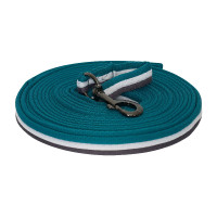 Longe de travail matelassée doux Imperial Riding Océan Bleu