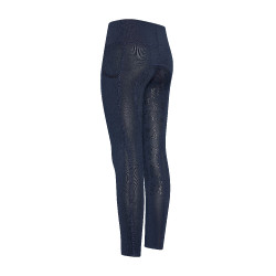 Legging d'équitation Easy Rider Dietse FullGrip enfant Bleu marine