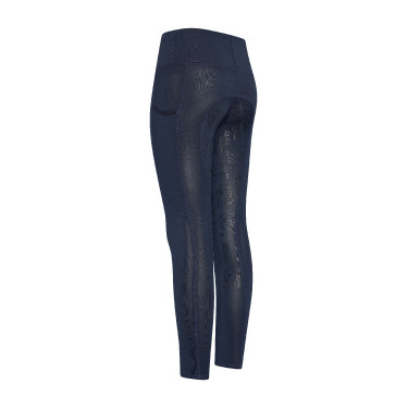 Legging d'équitation Easy Rider Dietse FullGrip enfant Bleu marine