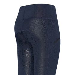 Legging d'équitation Easy Rider Dietse FullGrip enfant Bleu marine