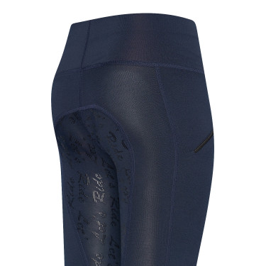 Legging d'équitation Easy Rider Dietse FullGrip enfant Bleu marine