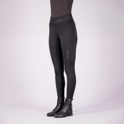 Legging d'équitation Euro-Star Ares FullGrip Noir