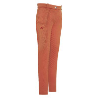 Pantalon d'équitation Kids Easy Rider Joy FullGrip Cinabre foncé Orange