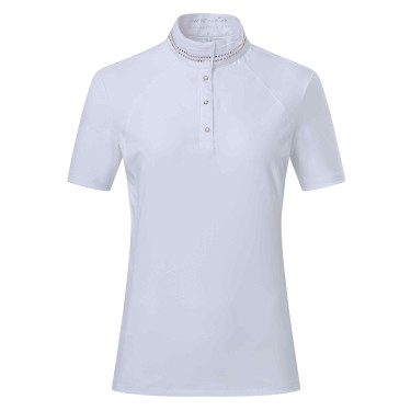 Polo de concours Euro-Star Estrella Blanc optique