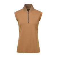 Top Euro-Star Ramona sans manches Sépia Marron Top Euro-Star Ramona sans manches Sépia Marron