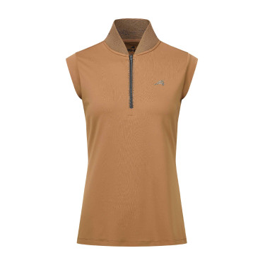 Top Euro-Star Ramona sans manches Sépia Marron