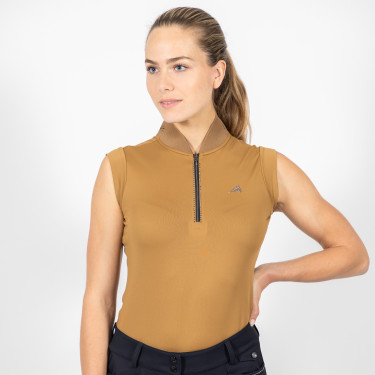 Top Euro-Star Ramona sans manches Sépia Marron