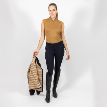 Top Euro-Star Ramona sans manches Sépia Marron