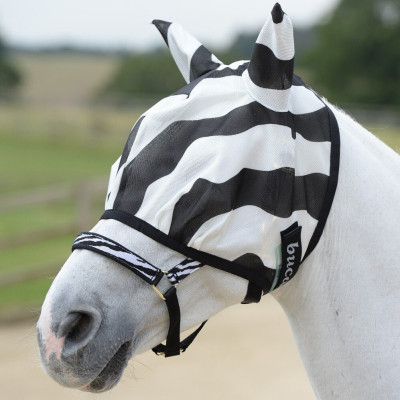 Masque anti-mouches Bucas Buzz-Off Zebra