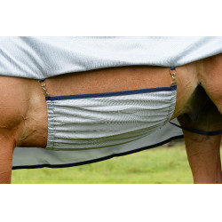 Couverture anti-mouches Bucas Buzz-Off Full Neck Bleu