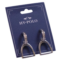 Boucle d'oreille étriers HV Polo Lotta Argent