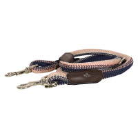 Laisse du chien HV Polo Franka Rope Marine / rose Bleu