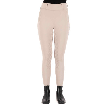 Legging d'équitation HV Polo Evi FullGrip Herbe de mer Beige