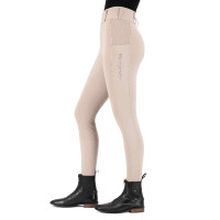 Legging d'équitation HV Polo Evi FullGrip Herbe de mer Beige