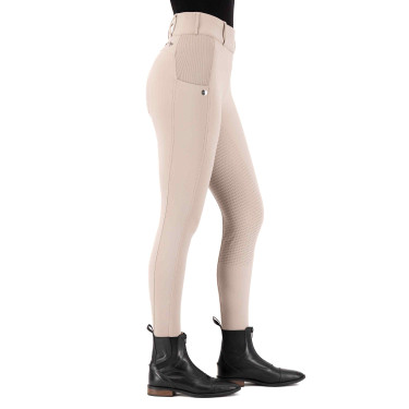 Legging d'équitation HV Polo Evi FullGrip Herbe de mer Beige