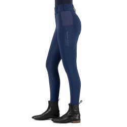 Legging d'équitation HV Polo Evi FullGrip Marine Bleu marine