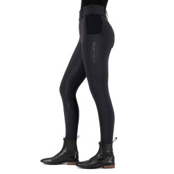 Legging d'équitation HV Polo Evi FullGrip Noir